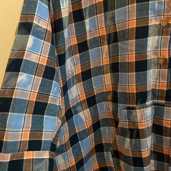 Anthropologie Pilcro Plaid Henley Tunic, oversized, XS, EUC - Picture 10 of 11